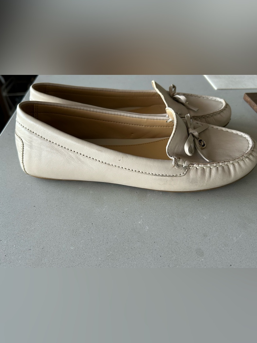 Michael Michael Kors Fulton leather moccasins sz 7.5 - Picture 11 of 14